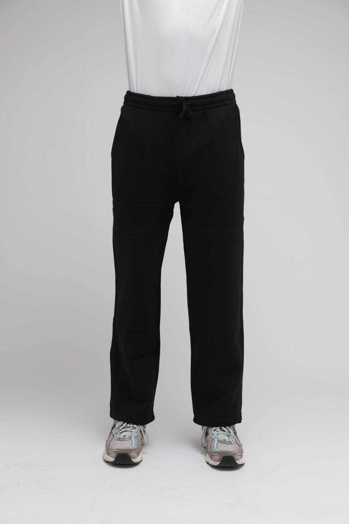 Pantaloni Fondo ampio in felpa