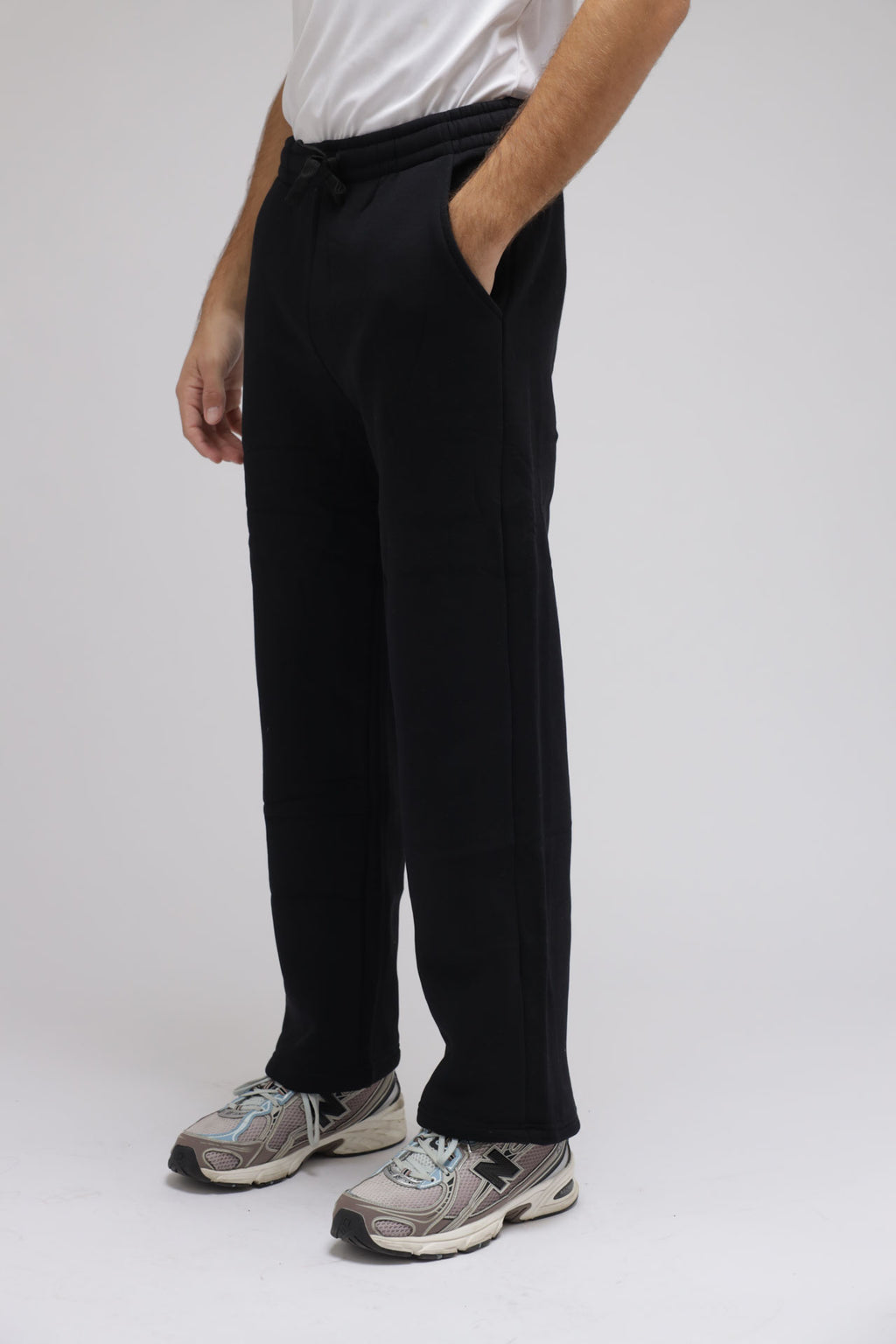 Pantaloni Fondo ampio in felpa