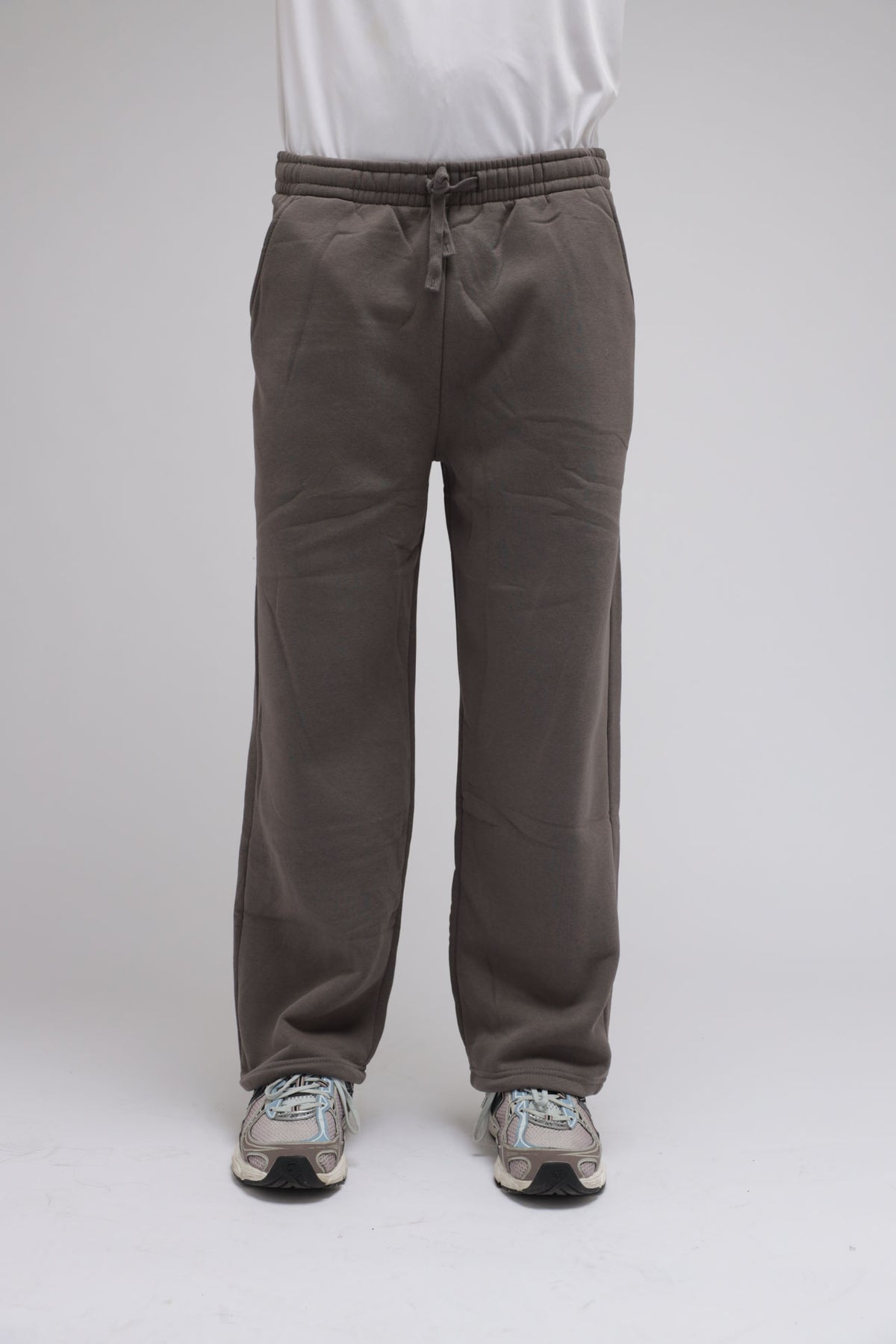 Pantaloni Fondo ampio in felpa