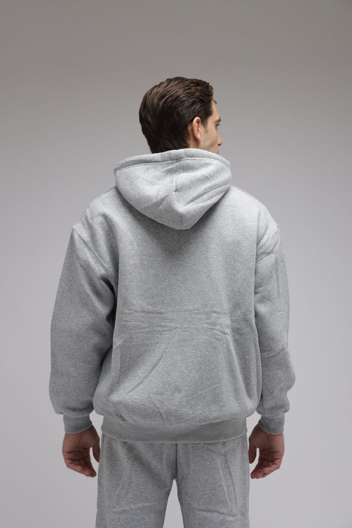 Felpa con zip e Cappuccio