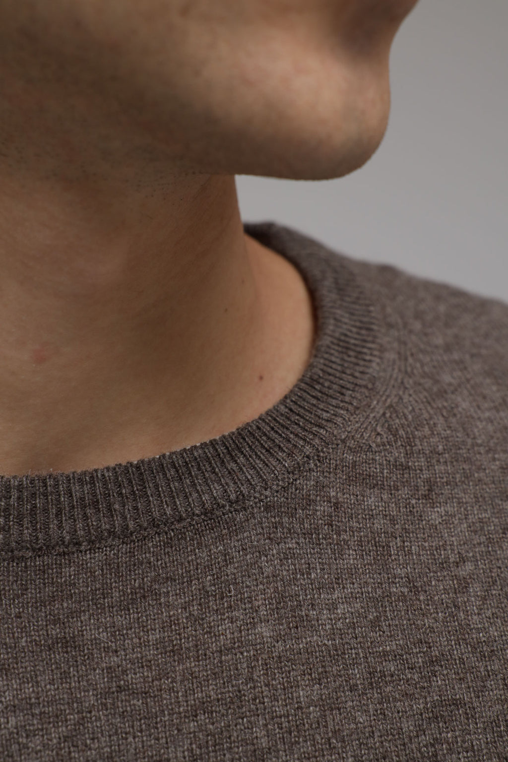 Girocollo in lana e cashmere Premium