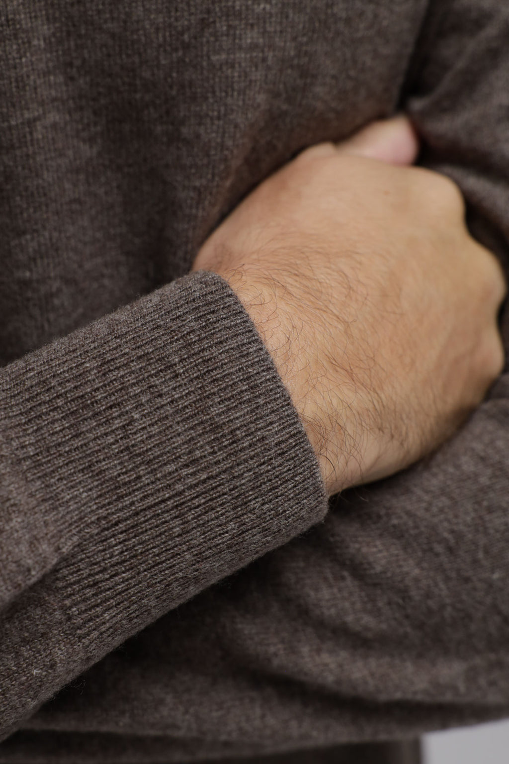 Girocollo in lana e cashmere Premium