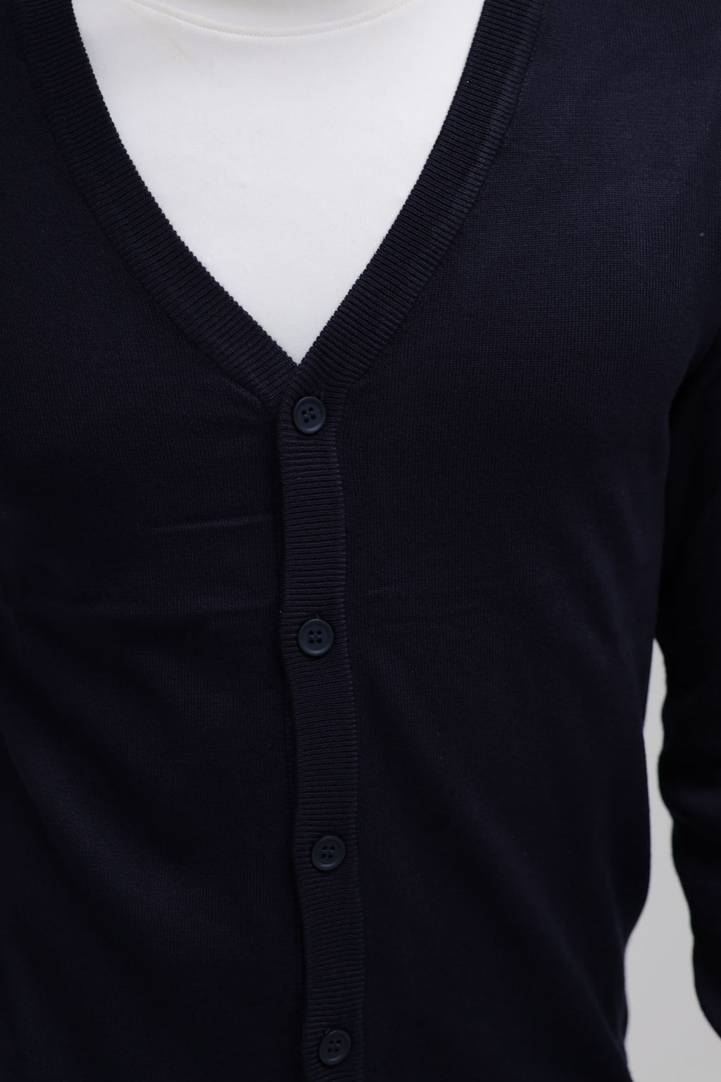 Cardigan in maglia con bottoni