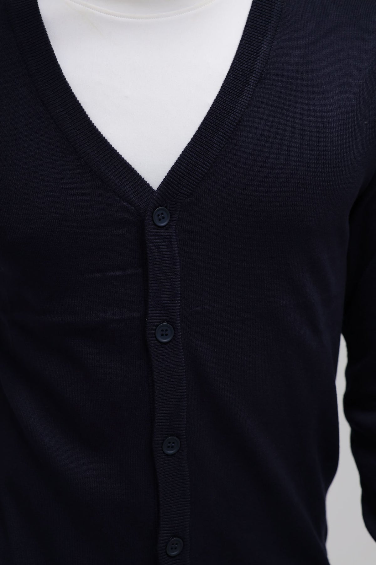 Cardigan in maglia con bottoni