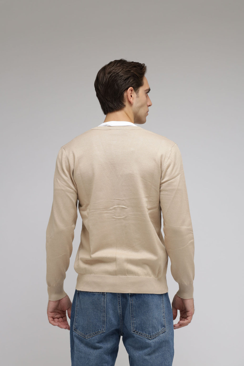 Cardigan in maglia con bottoni