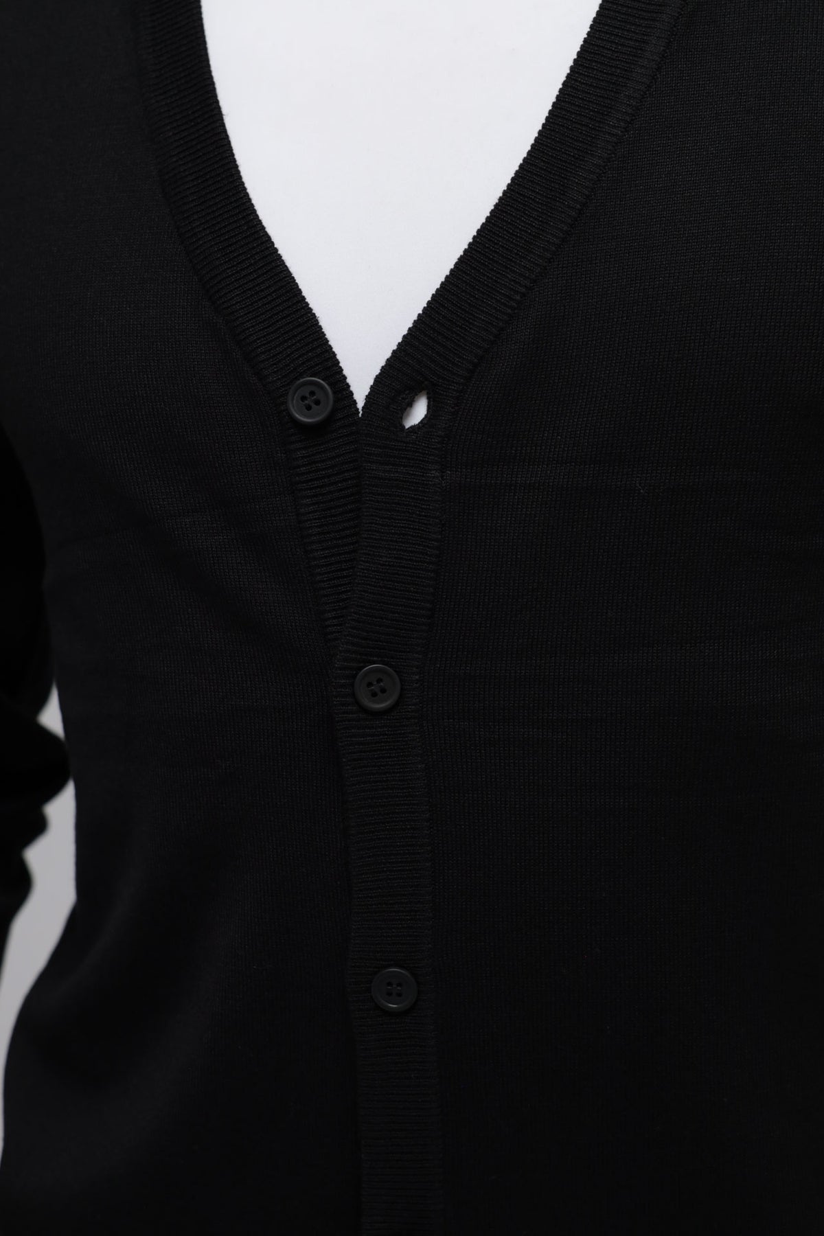 Cardigan in maglia con bottoni
