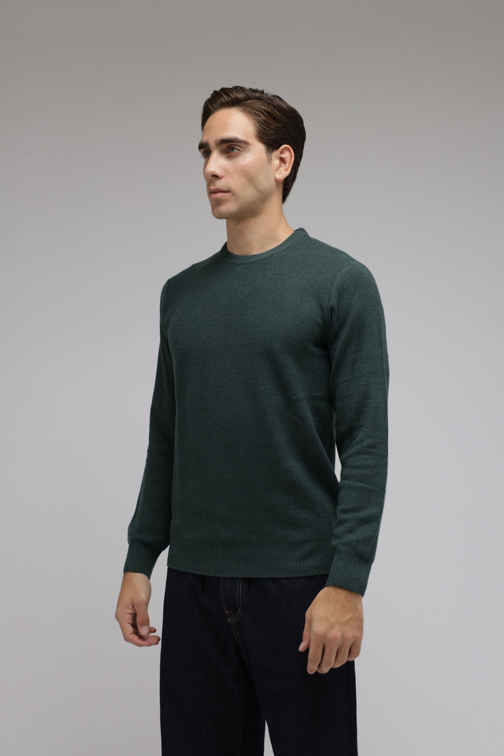 Maglia nido d’ape misto lana