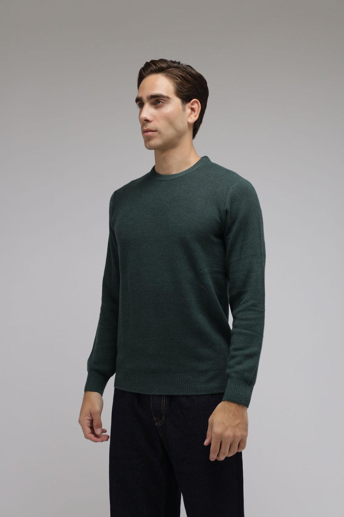 Maglia nido d’ape misto lana