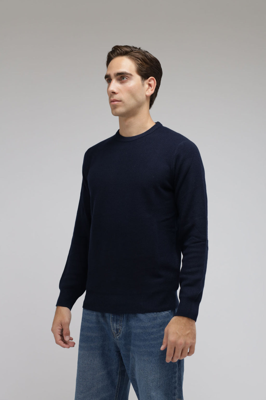 Maglia nido d’ape misto lana