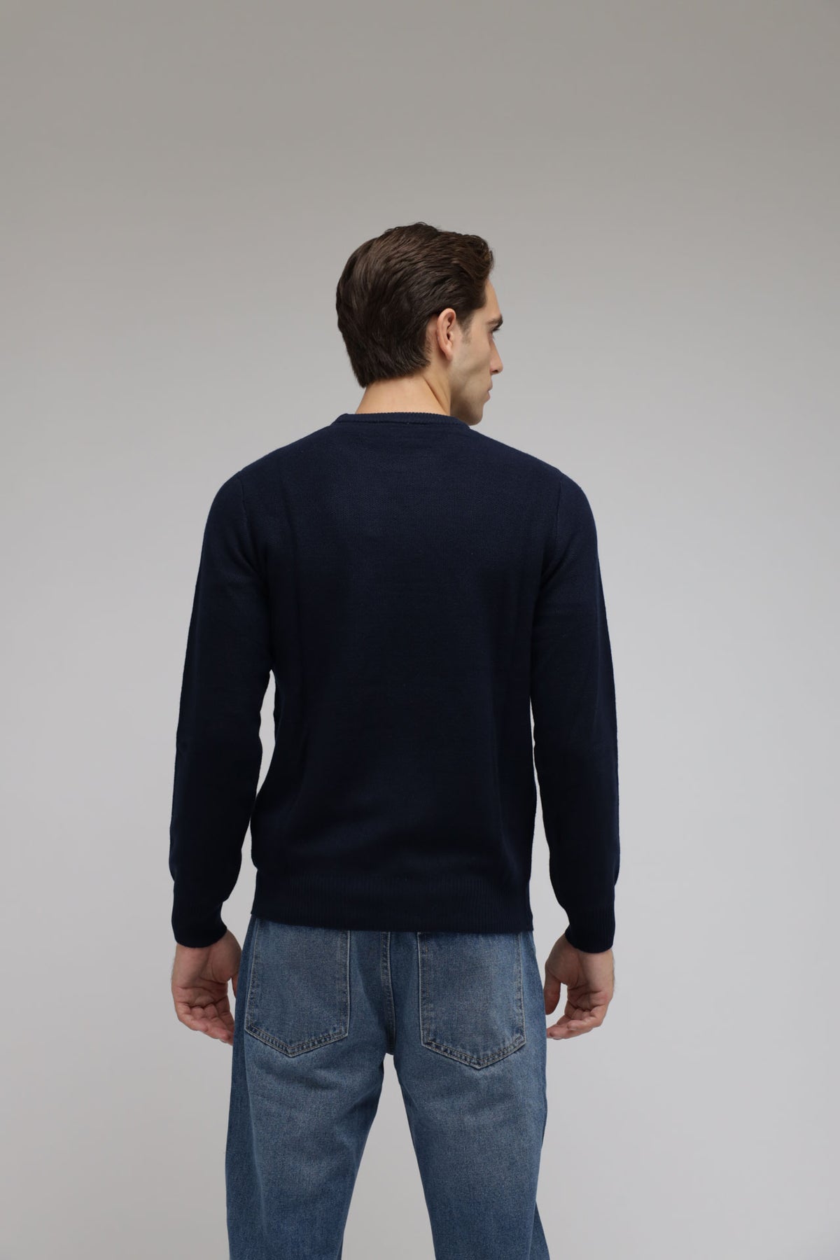 Maglia nido d’ape misto lana