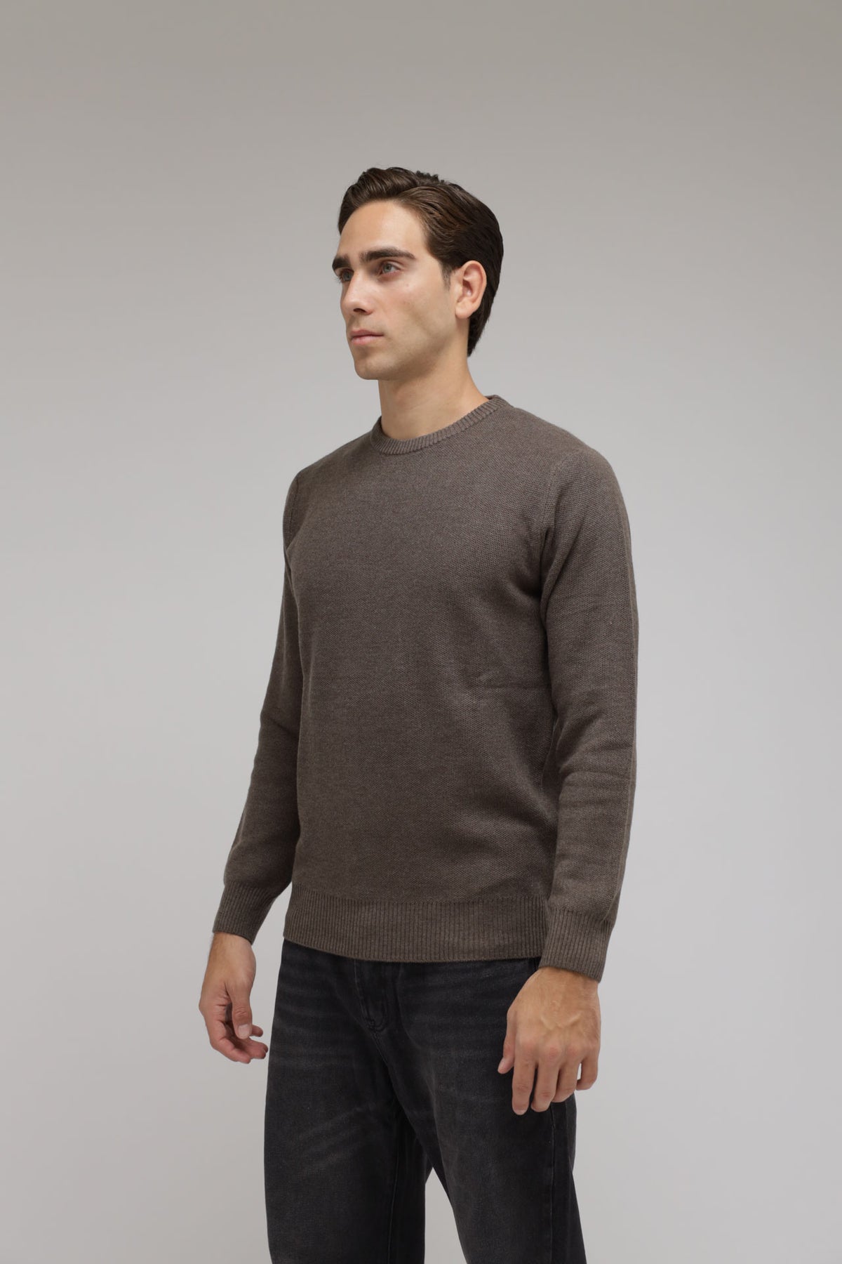 Maglia nido d’ape misto lana