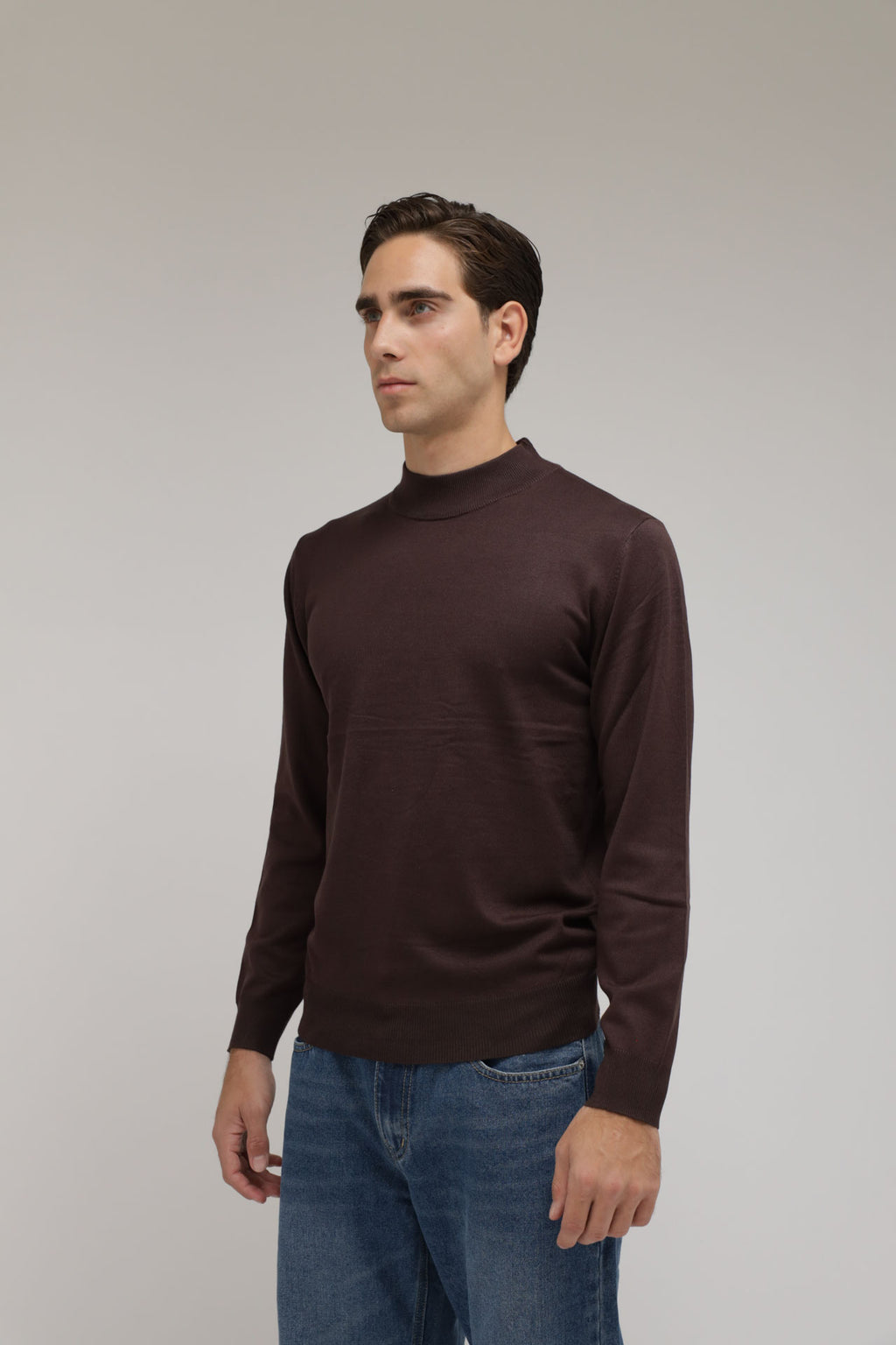 Maglia accollata m/l