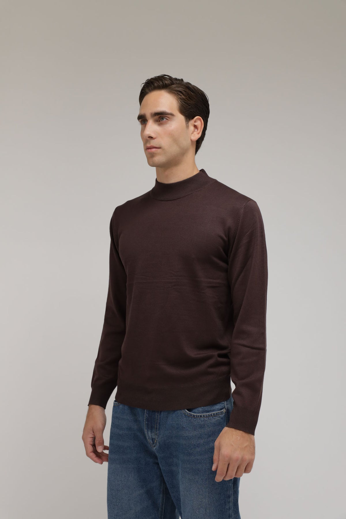 Maglia accollata m/l