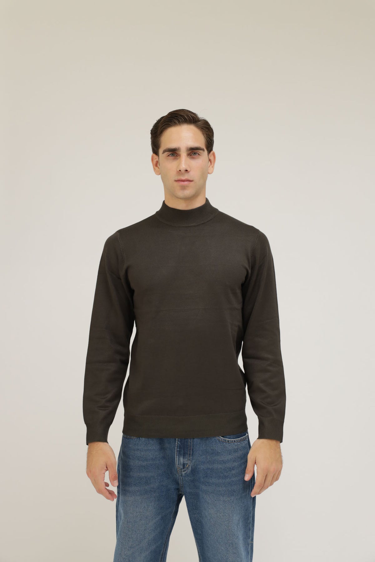 Maglia accollata m/l