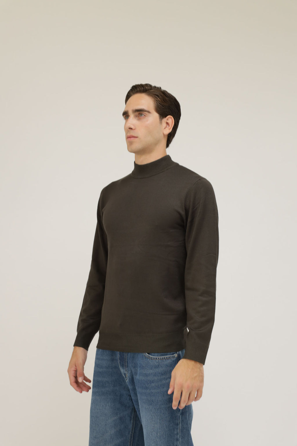 Maglia accollata m/l