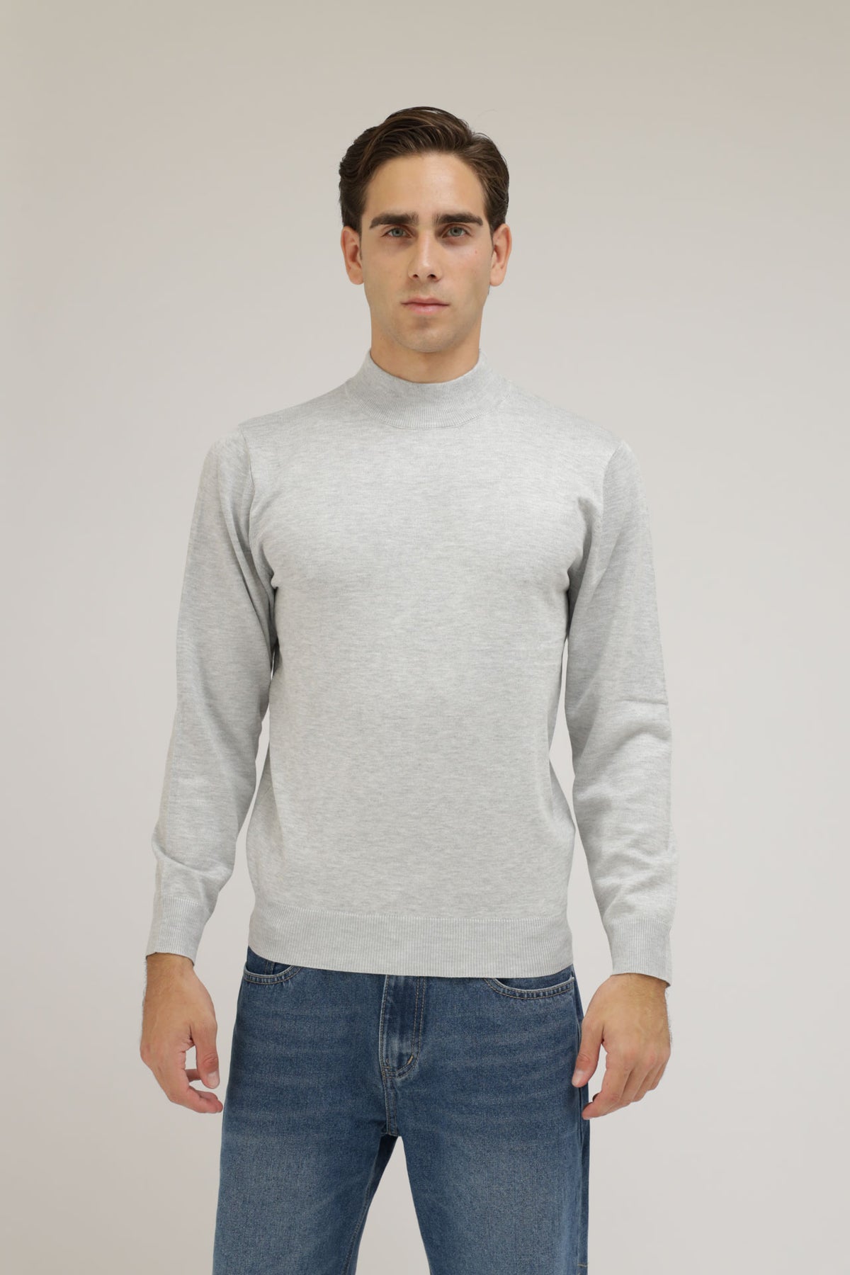 Maglia accollata m/l