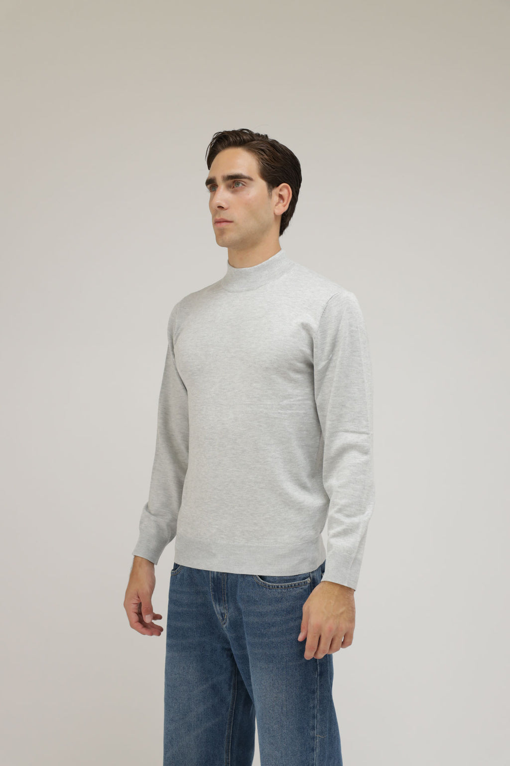 Maglia accollata m/l