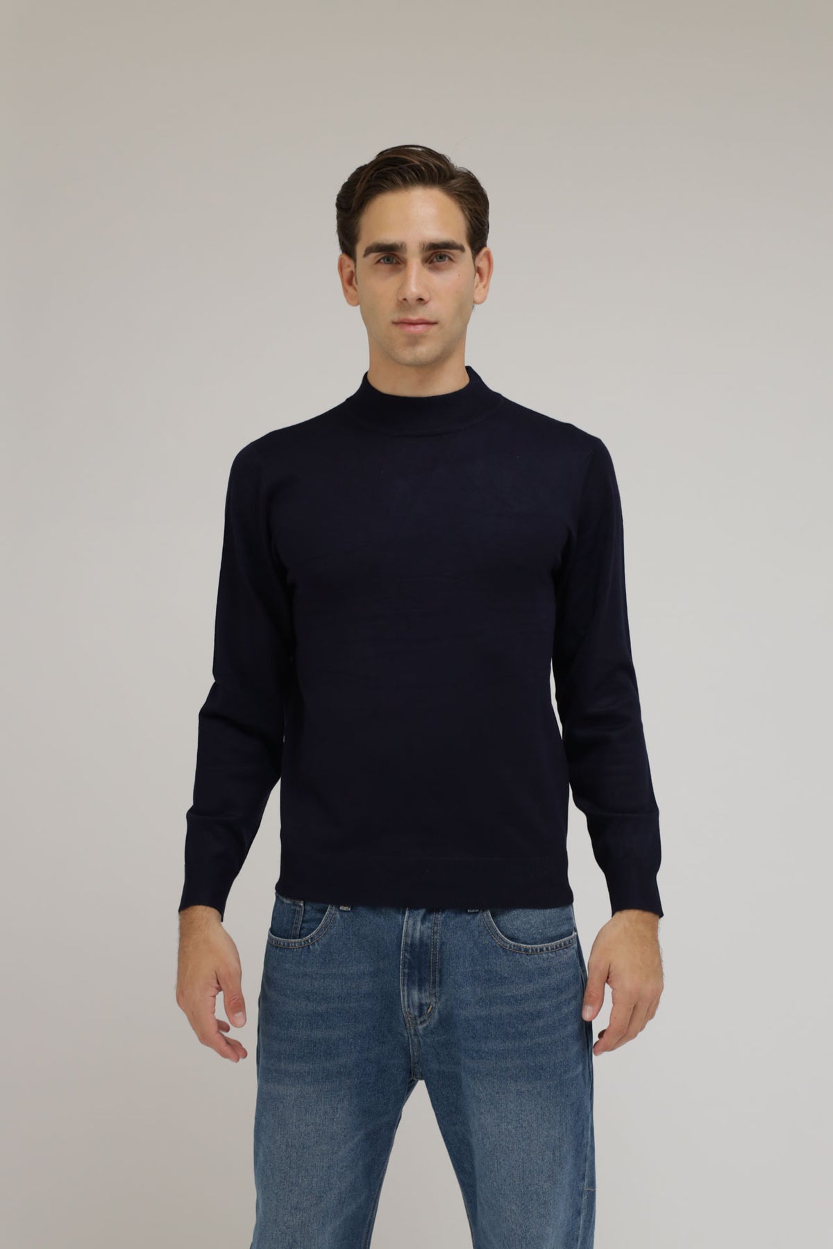 Maglia accollata m/l