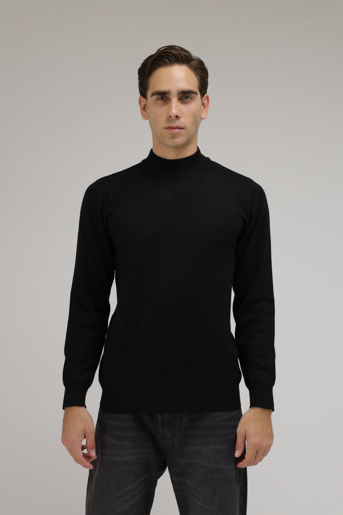 Maglia accollata m/l