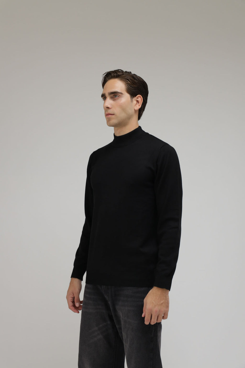 Maglia accollata m/l