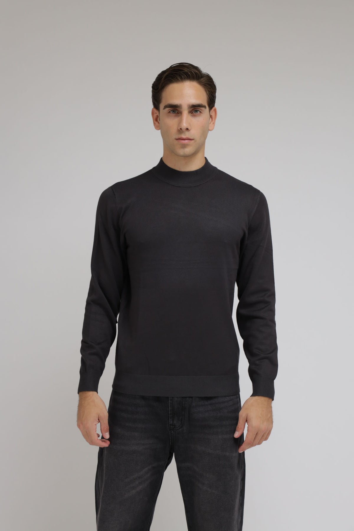 Maglia accollata m/l