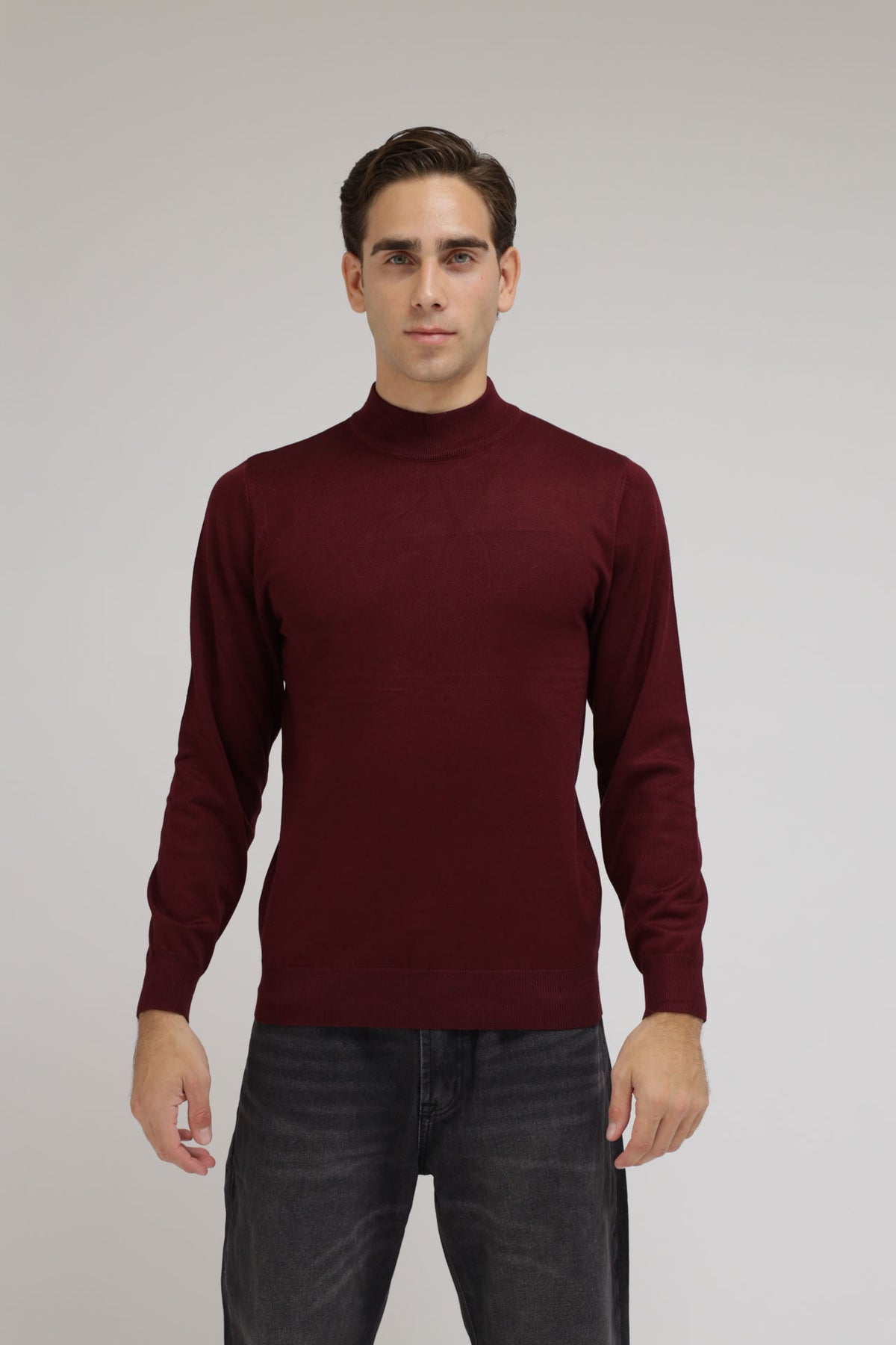Maglia accollata m/l