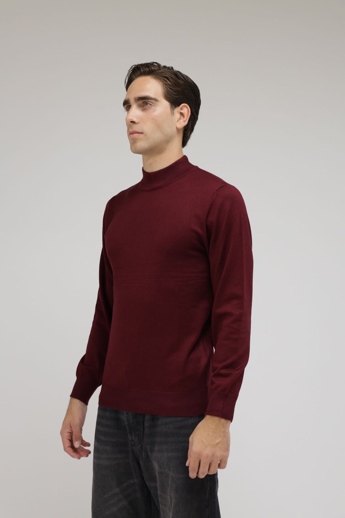 Maglia accollata m/l