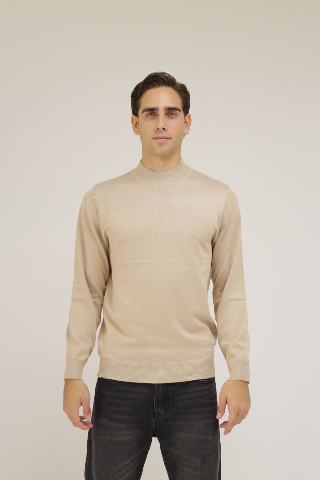 Maglia accollata m/l