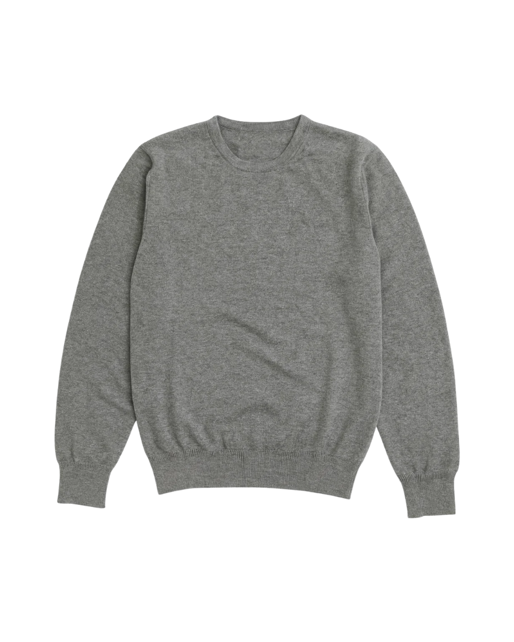 Girocollo in lana e cashmere con toppe