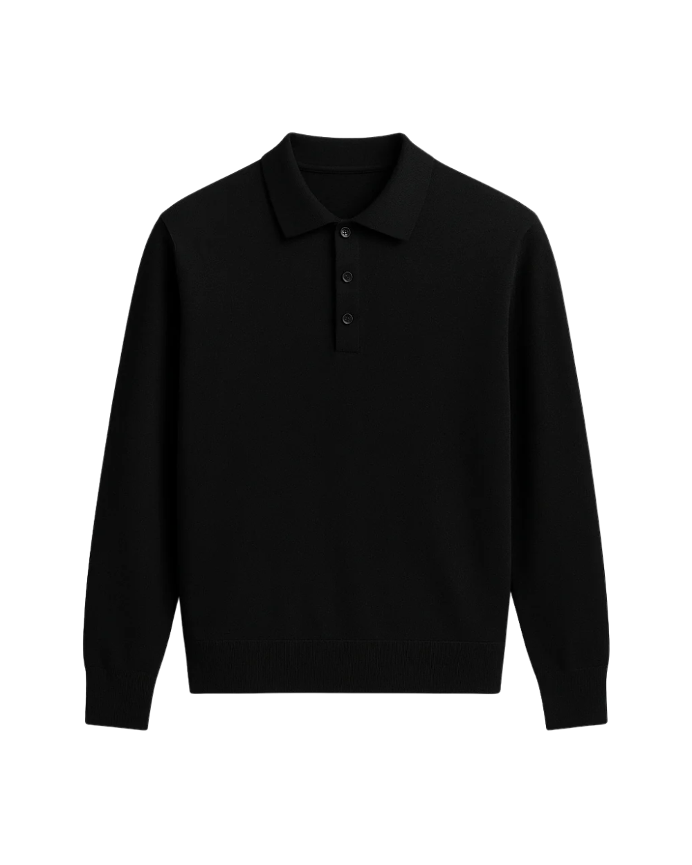 Maglia stile polo lavorata Misto Cashmere