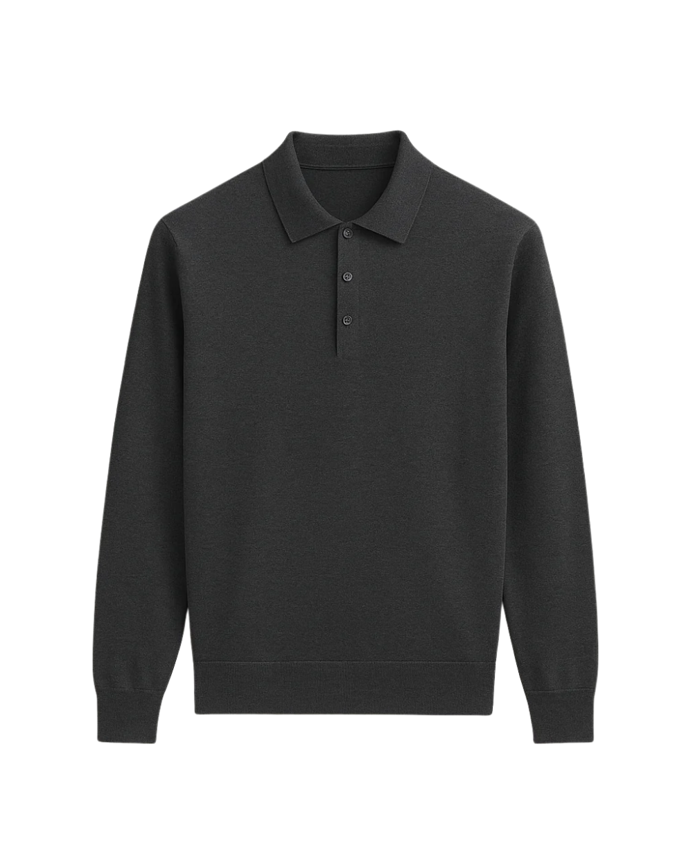 Maglia stile polo lavorata Misto Cashmere