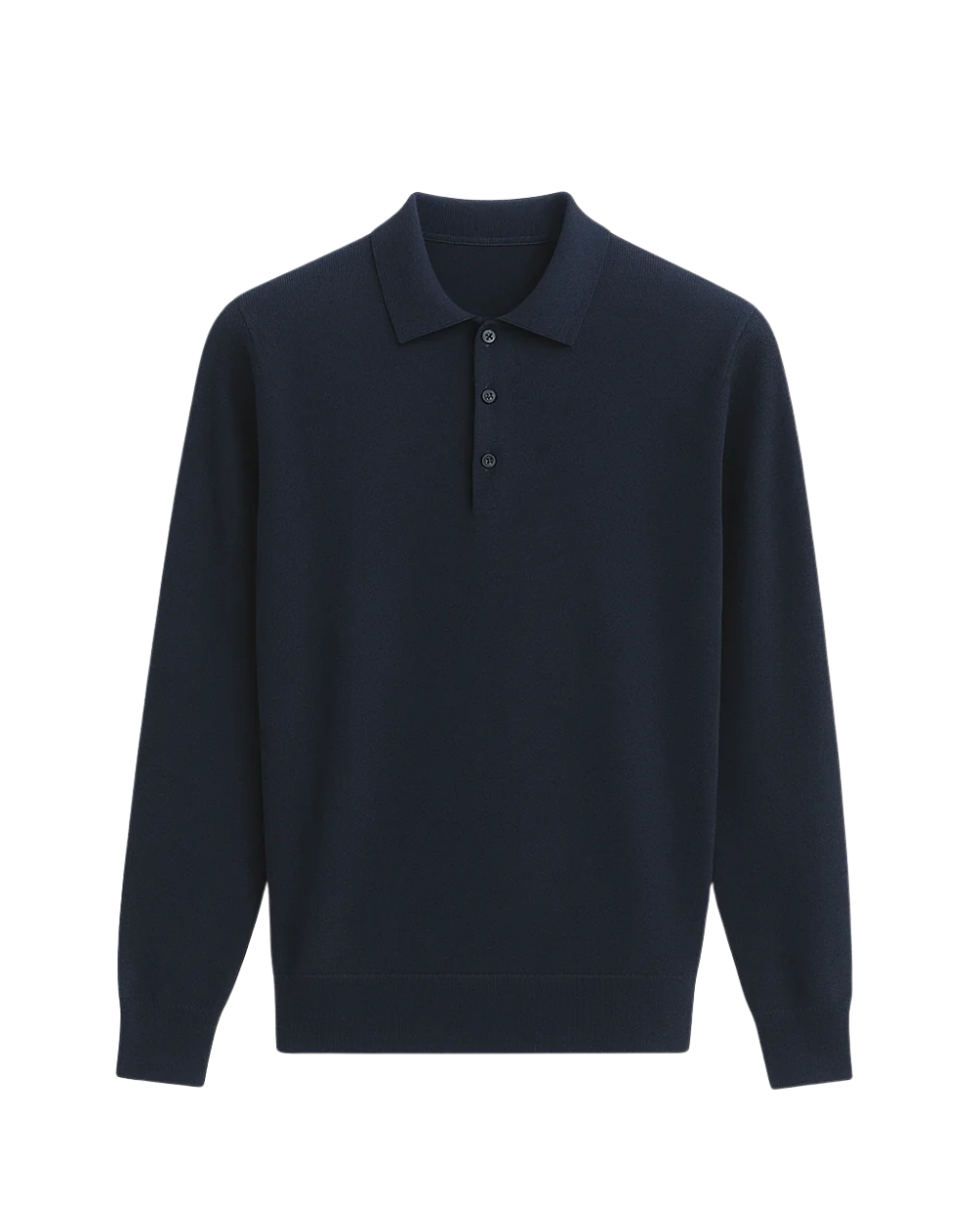 Maglia stile polo lavorata Misto Cashmere