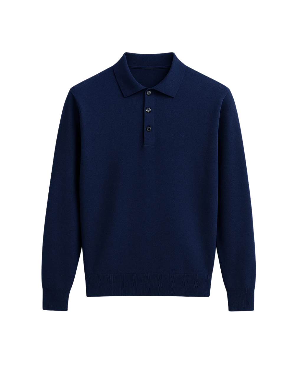 Maglia stile polo lavorata Misto Cashmere