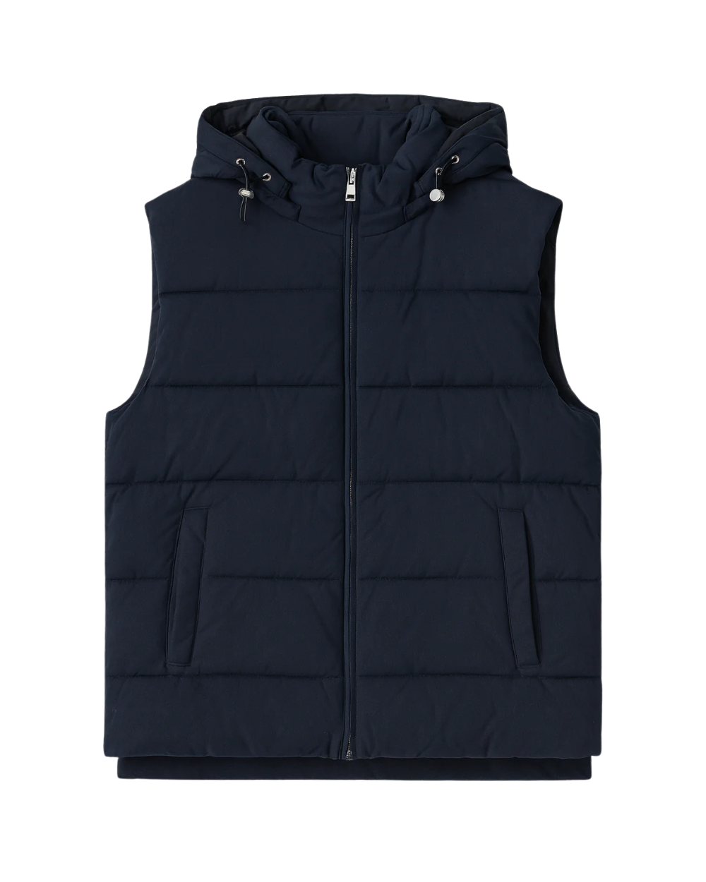 Puffy Gilet con Cappuccio