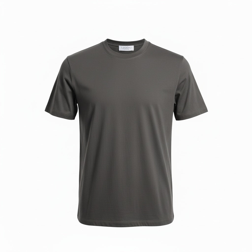 T-Shirt in tessuto di Scozia Premium
